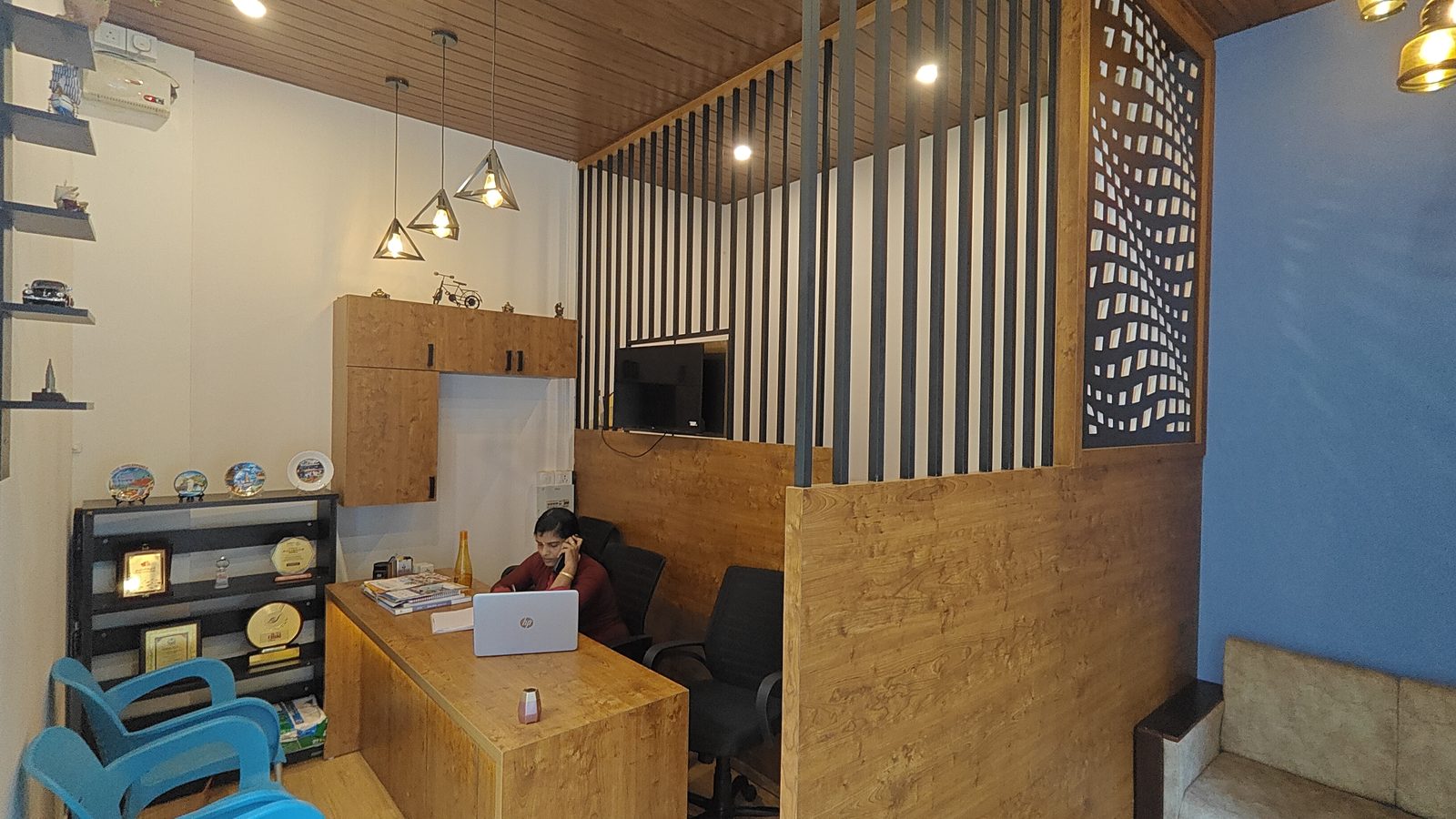 Pioneer office interior